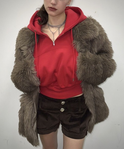 SHAGGIE（シャギー） コート アウター 「ViVi掲載」トグルボタンファー