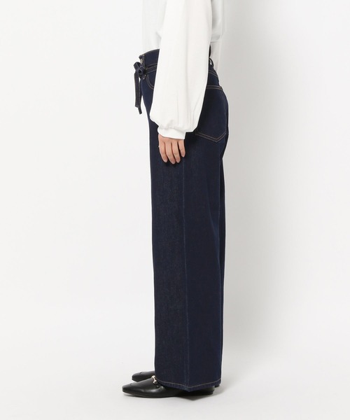 「LEPSIM」 加工デニムパンツ LARGE グレー系その他 レディース