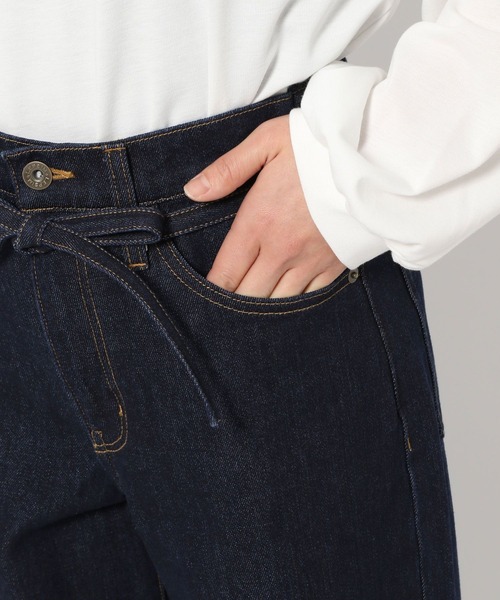 「LEPSIM」 加工デニムパンツ LARGE グレー系その他 レディース