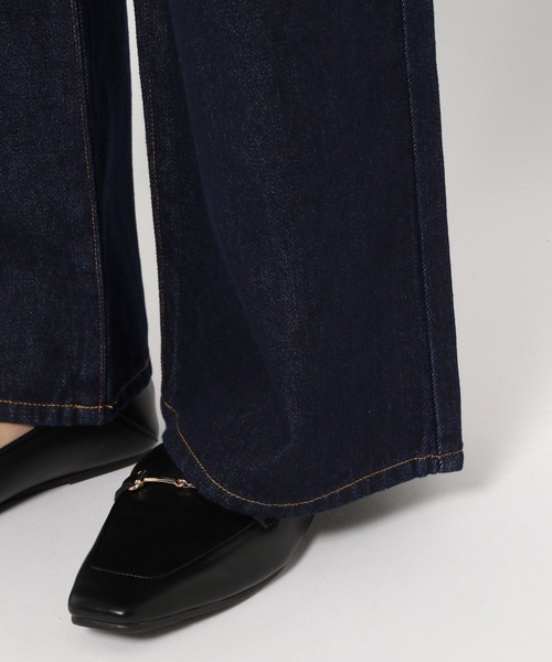 「LEPSIM」 加工デニムパンツ LARGE グレー系その他 レディース