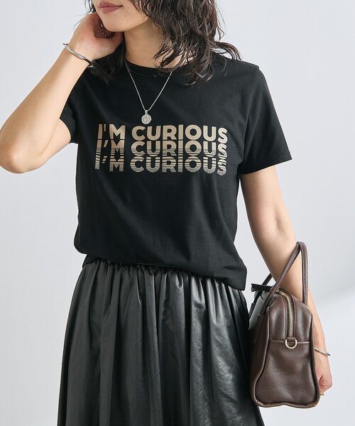 tシャツ 「接触冷感」CURIOUS Tee レディース RIVE DROITE tシャツ 「接触冷感」CURIOUS Tee レディース