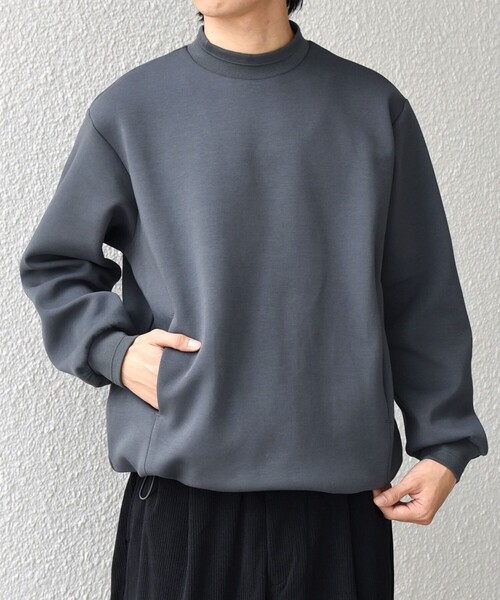 SHIPS any トレーナー スウェット any: クリア ダンボール セミモック