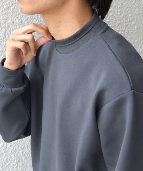 SHIPS any トレーナー スウェット any: クリア ダンボール セミモック