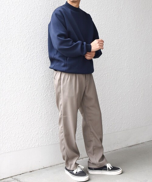 SHIPS any トレーナー スウェット any: クリア ダンボール セミモック