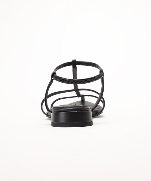 「LE TALON」 フラットサンダル SMALL ブラック系その他 レディース_画像3