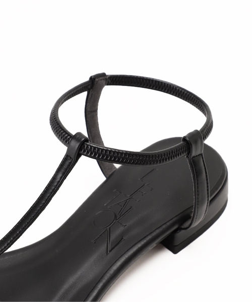 「LE TALON」 フラットサンダル SMALL ブラック系その他 レディース_画像8