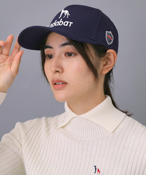 adabat（アダバット） キャップ 帽子 「ADABAT NAVY」サルーキキャップ