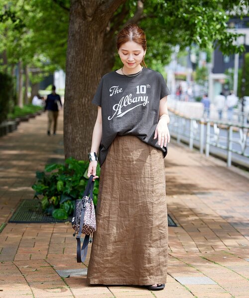 「RIDING HIGH」 半袖Tシャツ FREE ブラック レディース_画像2