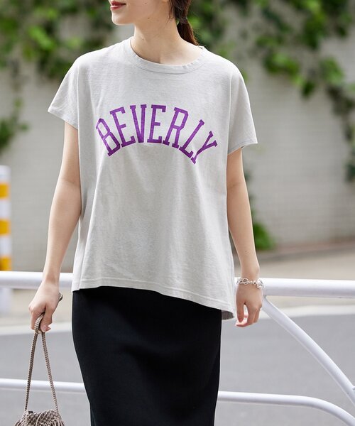 「RIDING HIGH」 半袖Tシャツ FREE ブラック レディース_画像9