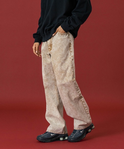XLARGE（エクストラ ラージ） ジーンズ OVERDYED DENIM PANTS メンズ