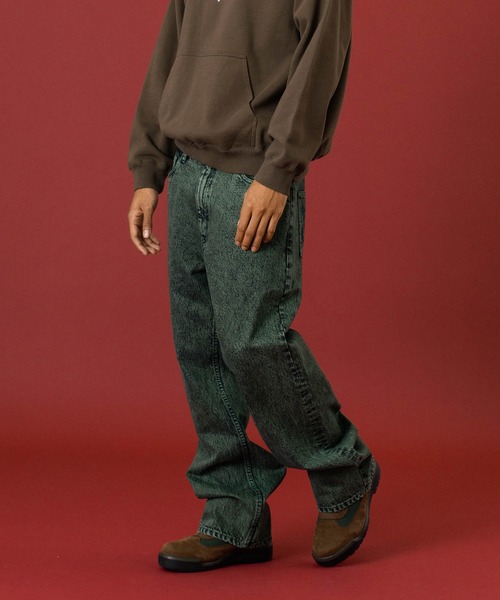 XLARGE（エクストラ ラージ） ジーンズ OVERDYED DENIM PANTS メンズ