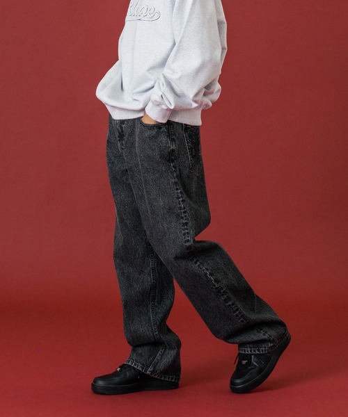 XLARGE（エクストラ ラージ） ジーンズ OVERDYED DENIM PANTS メンズ
