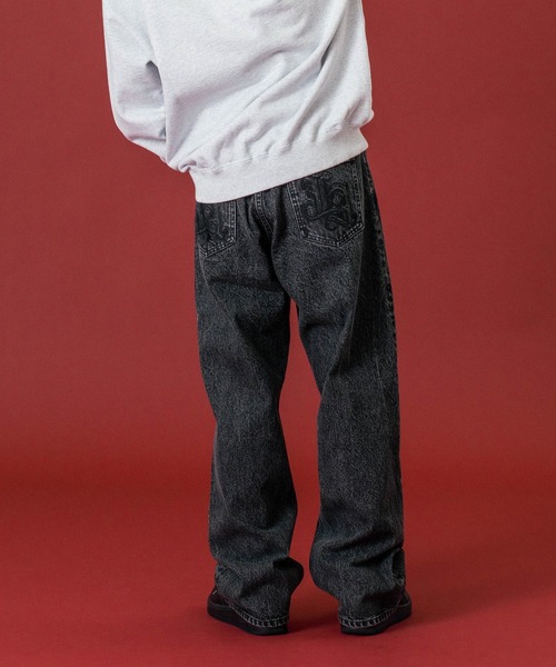 XLARGE（エクストラ ラージ） ジーンズ OVERDYED DENIM PANTS メンズ