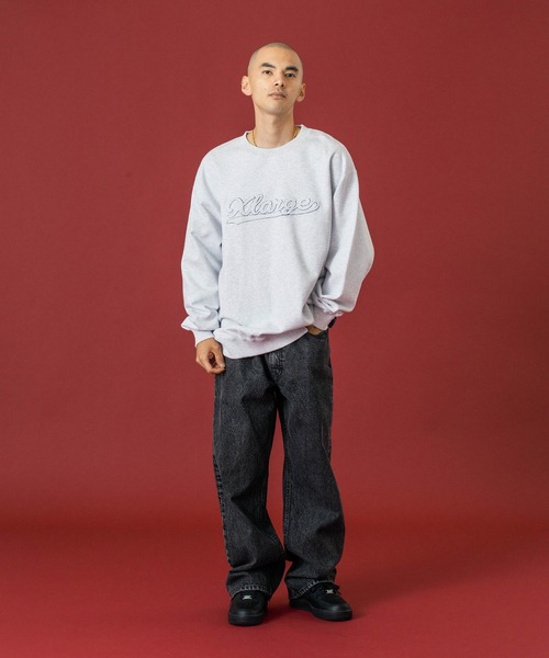 XLARGE（エクストラ ラージ） ジーンズ OVERDYED DENIM PANTS メンズ