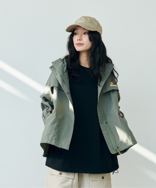 「KELTY」 マウンテンパーカー M ブラック レディース_画像4