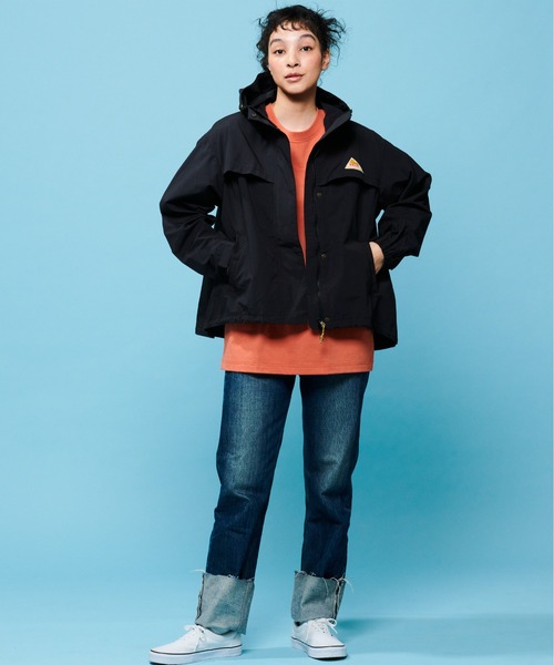 「KELTY」 マウンテンパーカー M ブラック レディース_画像9