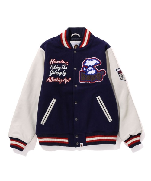 A BATHING APE（アベイシングエイプ） スタジャン BATHING APE VARSITY
