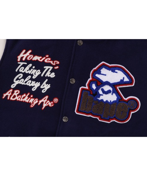A BATHING APE（アベイシングエイプ） スタジャン BATHING APE VARSITY
