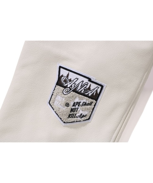 スタジャン BATHING APE VARSITY JACKET メンズの画像
