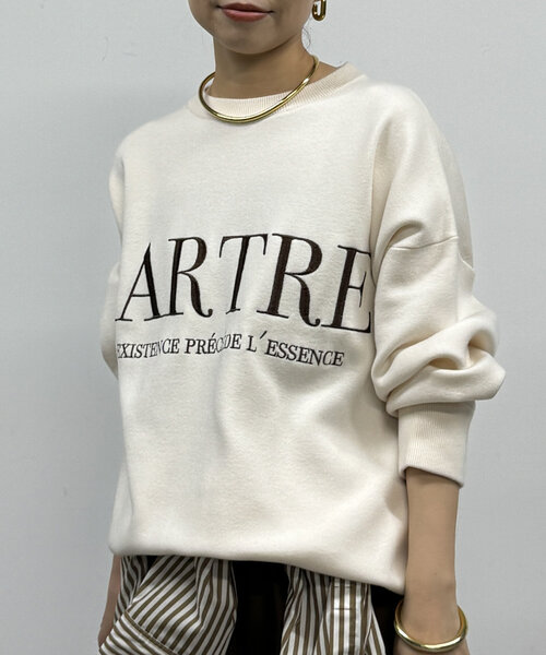 「LOUNGEDRESS」 長袖ニット FREE ネイビー レディース_画像8