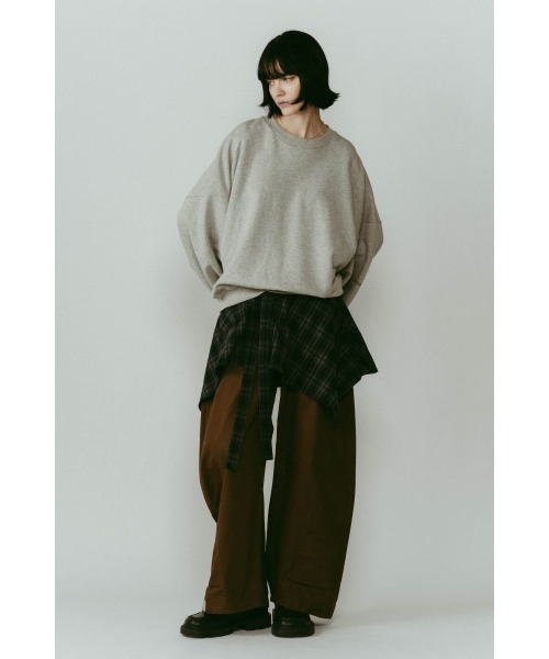 トップス KnuthMarf Kerror design sweat Kerror design sweat(FREE NAVY): Knuth Marf: WOMENS｜CONZ ONLINE STORE