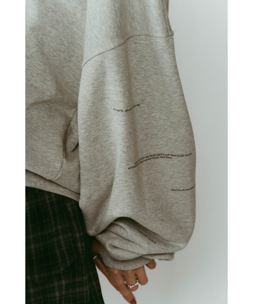 トップス Knuth Marf Kerror design sweat(unisex) Knuth Marf（クヌースマーフ）の「Kerror design sweat(unisex