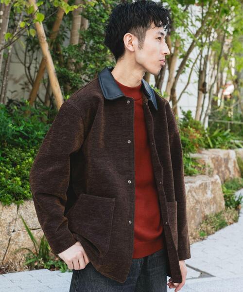 アーバンリサーチ ドアーズ（URBAN RESEARCH DOORS）/インディゴモール ワークジャケット URBAN RESEARCH DOORS（アーバンリサーチドアーズ） コート ジャケット