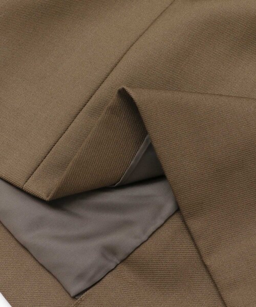 「KBF+」 テーラードジャケット ONE カーキ レディース_画像7