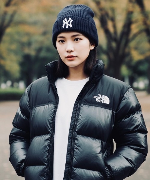 ノースフェイス　ダウンジャケット シャイニーブラック 800FP 韓国古着　美品 THE NORTH FACE（ザ ノースフェイス） コート ジャケット 「韓国限定