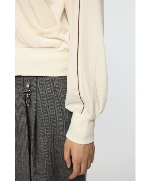 MOUSSY（マウジー） ジャージ VELOUR TRACK トップス レディース