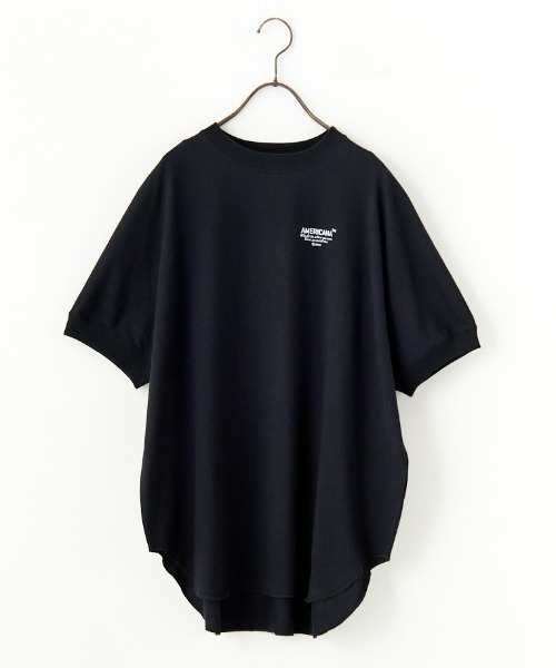 「AMERICANA」 半袖Tシャツ F ホワイト レディース_画像2