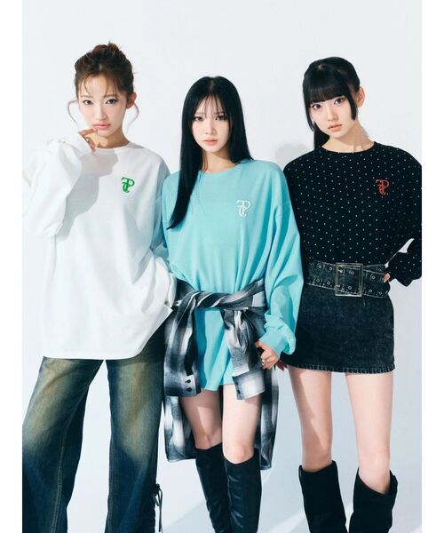 新品未開封　PSYCHIC FEVER EVRIS オーバーサイズサーマルロンT EVRIS（エヴリス） tシャツ 「PSYCHIC FEVER × EVRIS」オーバーサイズ