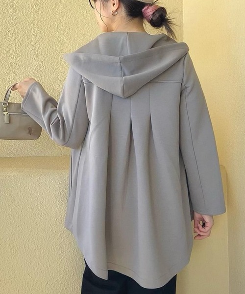 「libelle more」 「MARBLE WAITZ」ジップアップパーカー L ブラック レディース_画像7