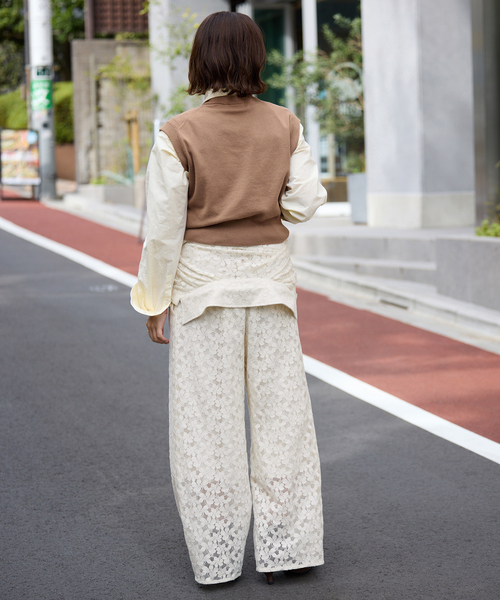 新品 SLOBE IENA デニム ロング ジレ ベスト 日本製 SLOBE IENA（スローブイエナ） ベスト ジレ 「WEB限定/追加2」ダブル