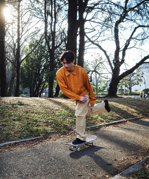 「JOURNAL STANDARD」 チノパンツ SMALL ベージュ メンズ_画像9