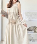 ワンピース 夏 さりげないリボンで、大人可愛い...の詳細画像2