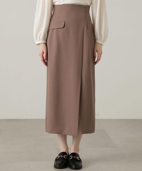 「PROPORTION BODY DRESSING」 タイトスカート SMALL ベージュ レディース_画像5