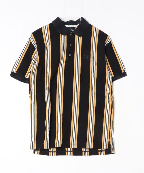 FRED PERRY（フレッドペリー） 半袖ポロシャツ SMALL ブラック メンズ