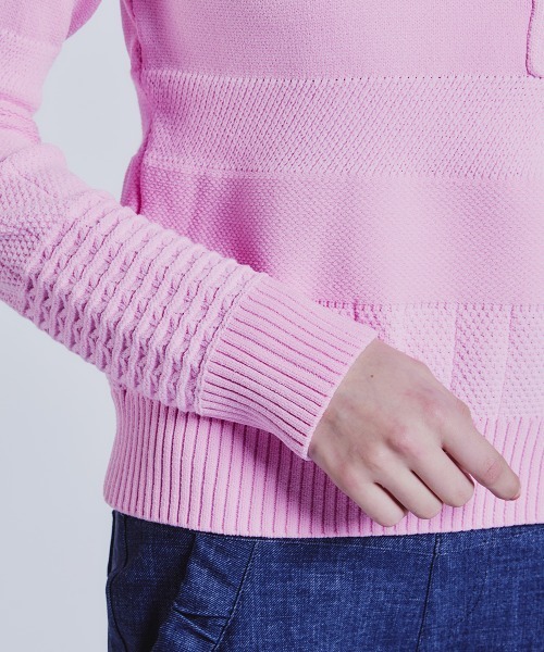 「Sov.」 長袖ニット FREE オフホワイト レディース_画像7