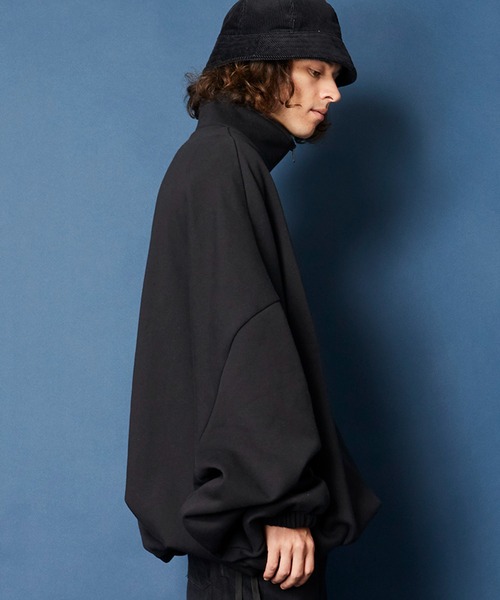 「unrelaxing」 スウェットカットソー FREE ブラック メンズ_画像8