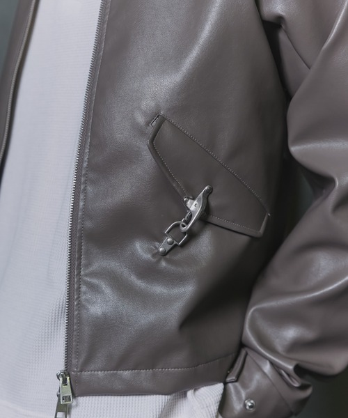 Confirm（コンファーム） 革ジャン ライダース Fireman Hook Leather