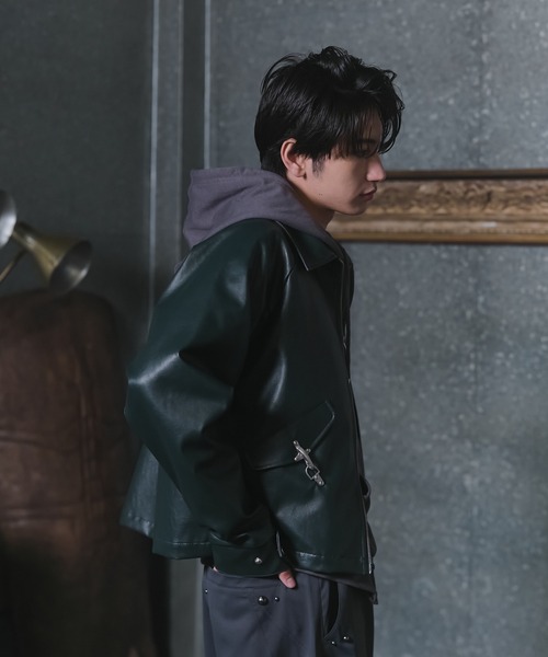 Confirm（コンファーム） 革ジャン ライダース Fireman Hook Leather