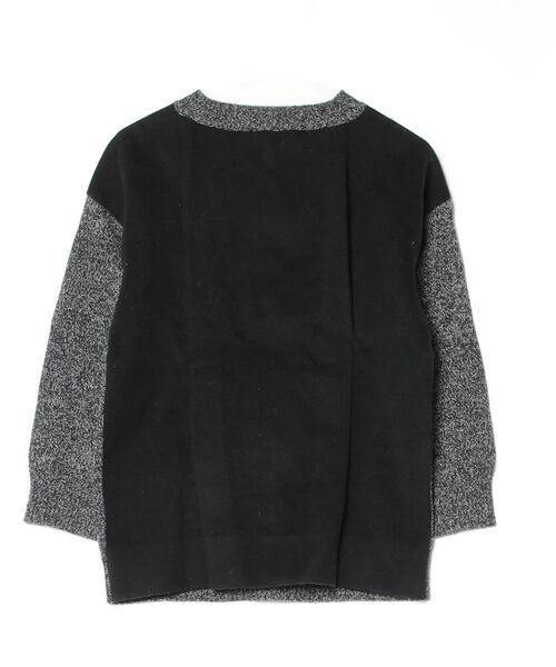 「Hermaphrodite」 長袖ニット 2 ブラック レディース_画像2