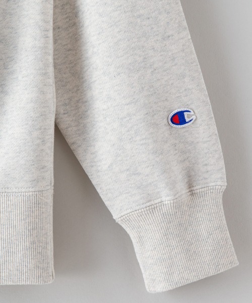 「Champion」 プルオーバーパーカー LARGE ブラック メンズ_画像2