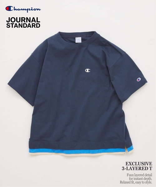Champion（チャンピオン） tシャツ for JOURNAL STANDARD 3 レイヤード