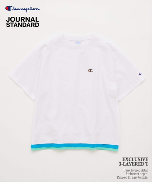 Champion（チャンピオン） tシャツ for JOURNAL STANDARD 3 レイヤード