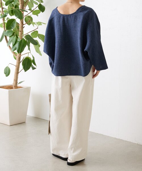 BEARDSLEY（ビアズリー） カーディガン リネンインレイカーディガン