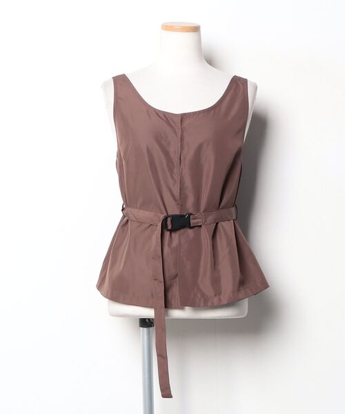 BEAUTY&YOUTH UNITED ARROWS - BEAUTY & YOUTH ベスト BEAUTY＆YOUTH UNITED ARROWS ベスト M モカ レディース : ZOZOTOWN