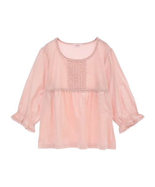 「PINK HOUSE」 7分袖カットソー フリー ピンク レディースの画像
