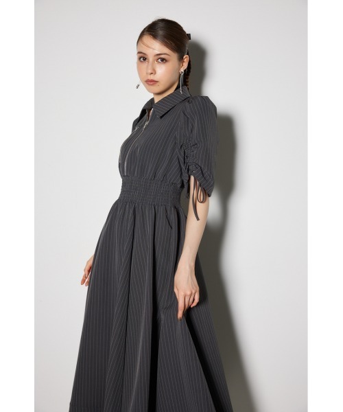 「rienda」 シャツワンピース SMALL ホワイト系その他 レディース